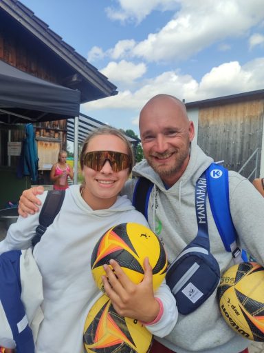Silbermedaille für Hanna Lengkey (VSG Lübeck) und Lisa Zornow (TSG Zingst/Prerow)